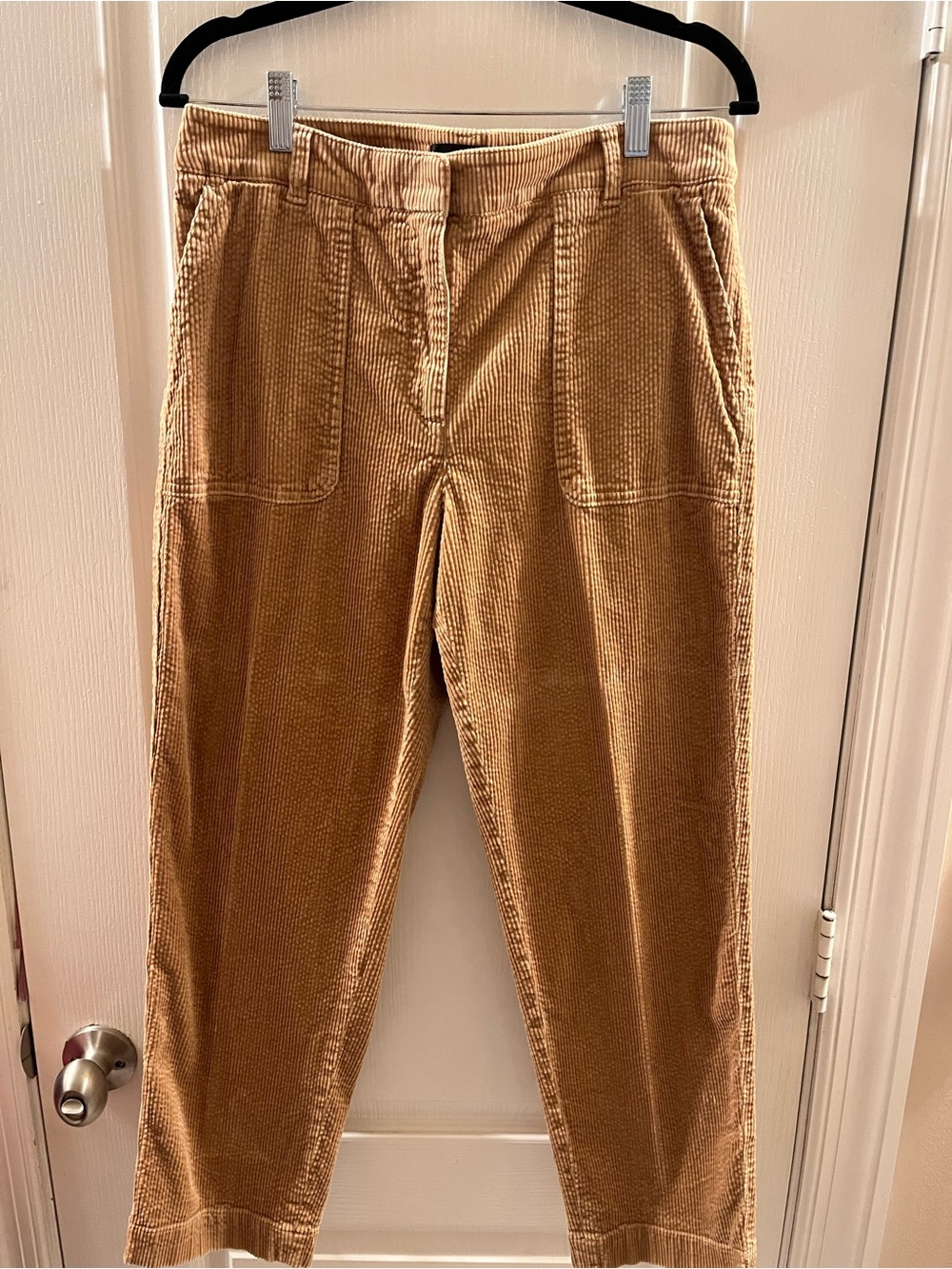 Talbots Women's Corduroy Pants in Camel Brown